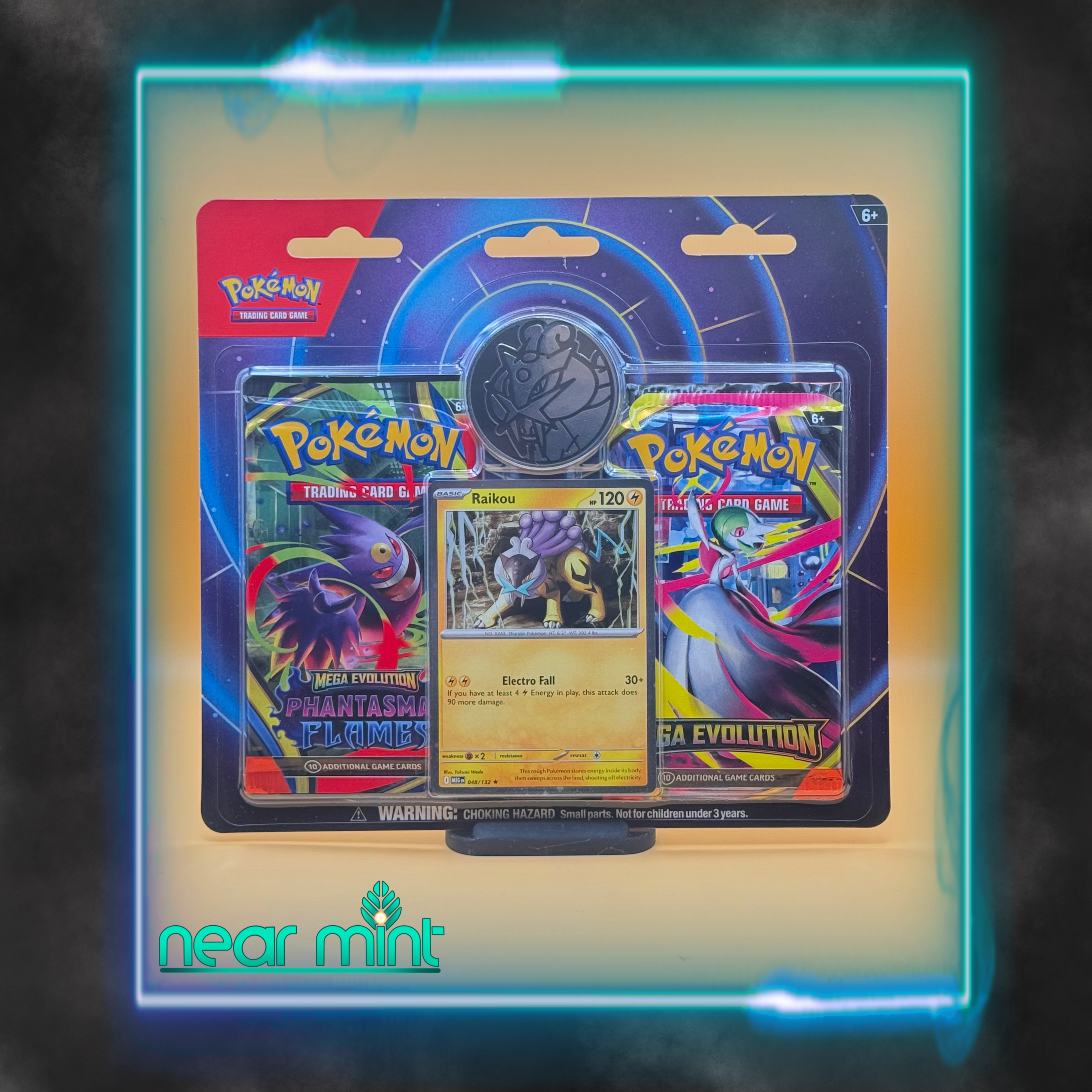 Pokémon Raikou 2 Pack Blister