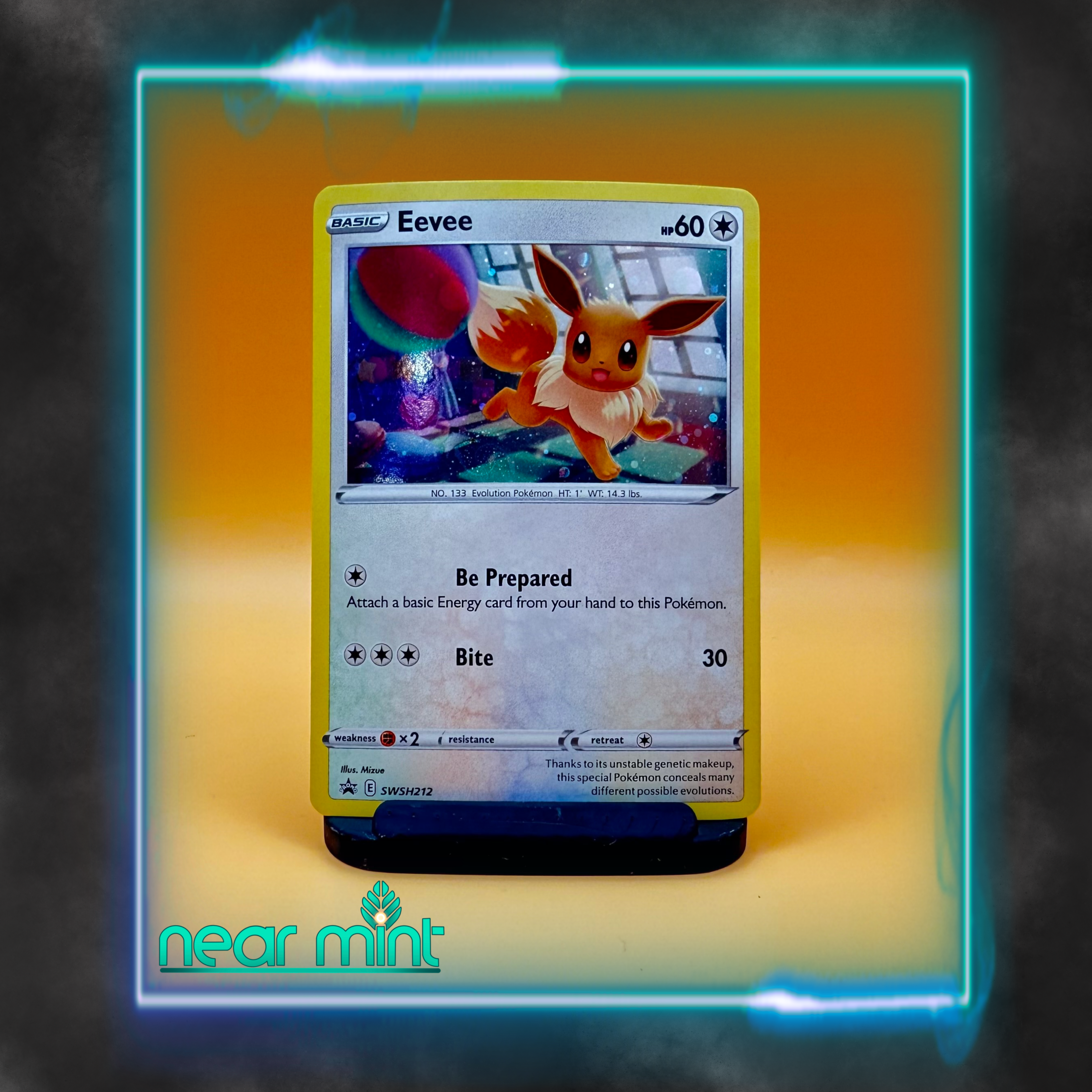 Eevee SWSH212 Black Star Promo