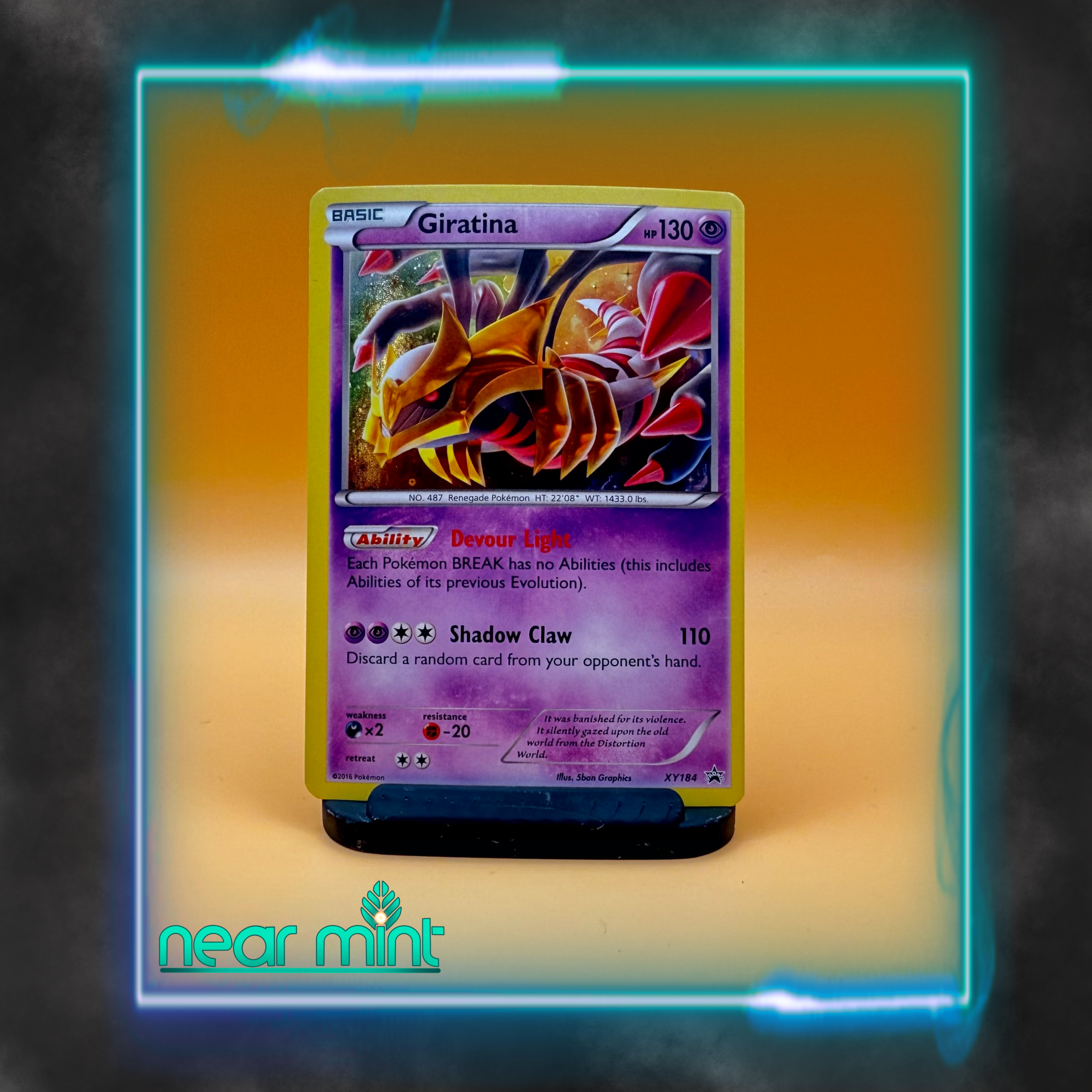 Giratina XY Black Star Promo 184