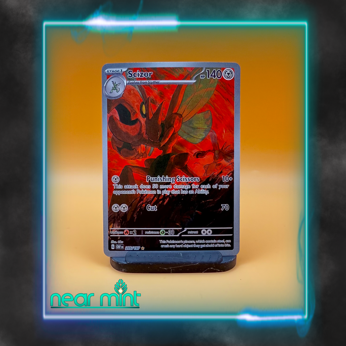Scizor OBF 205/197 – near mint