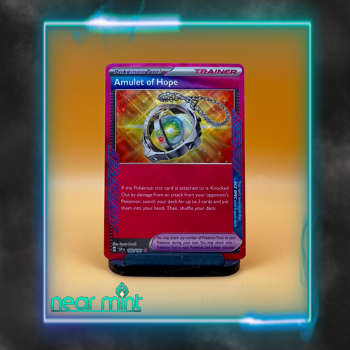 amulet of hope pokemon card value 162/191 Sv08: Surging Sparks Holo shuffle your deck Amulet of Hope 162/191 ACE