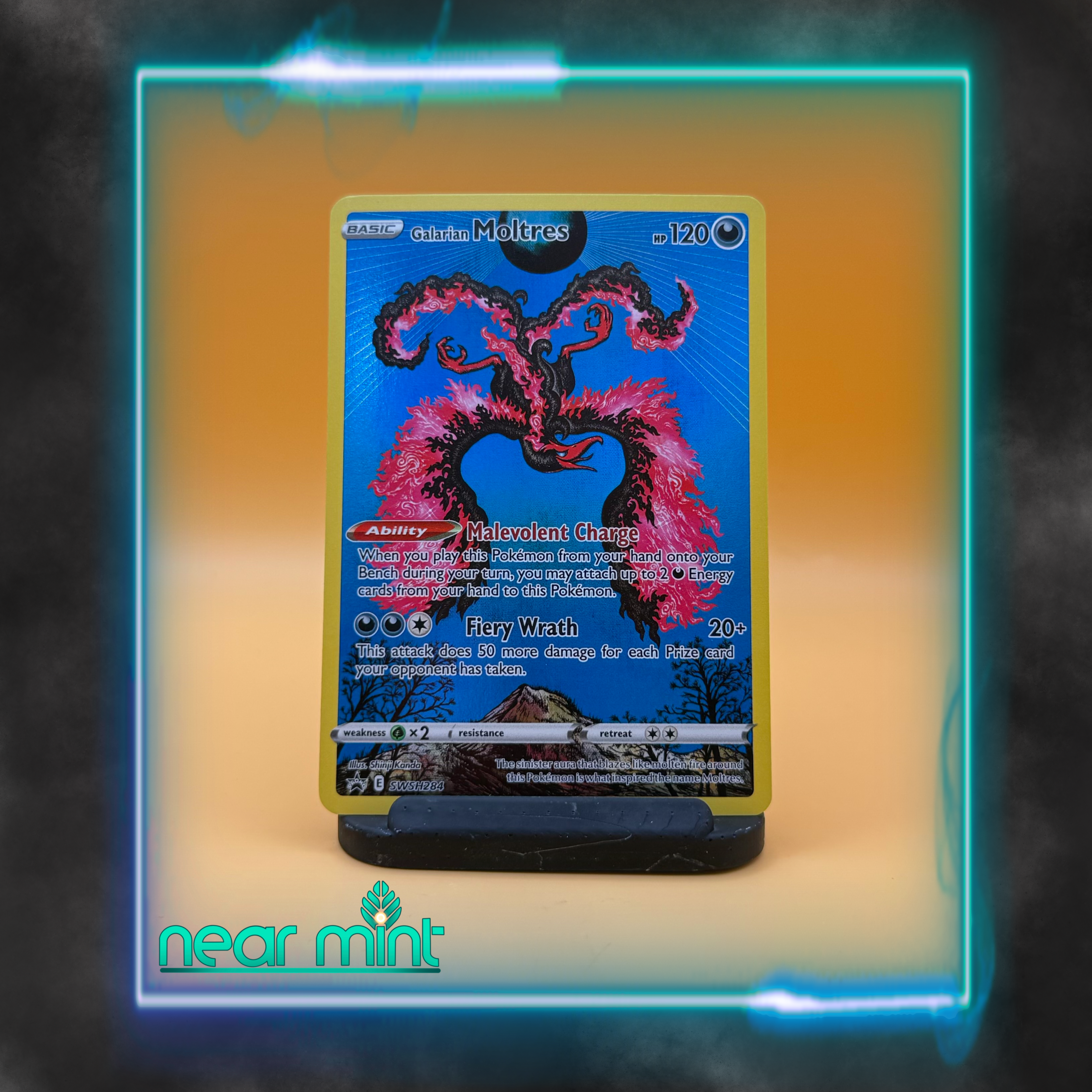 Galarian Moltres Black Star Promo SWSH284