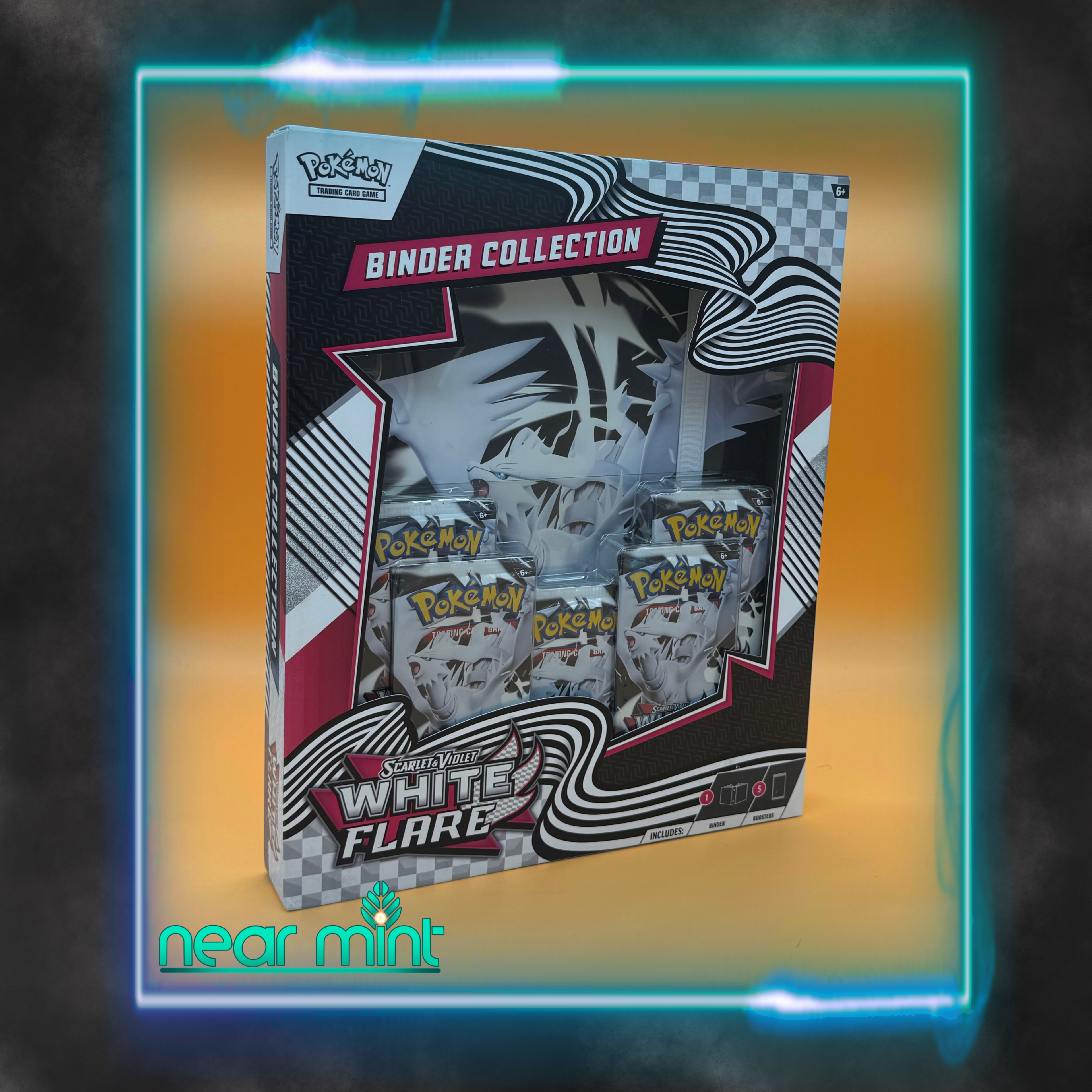 White Flare Binder Collection