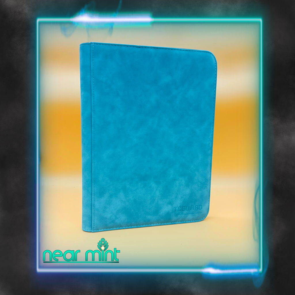 TCGUARD 540 Card 9 Pocket Zip Binder (Teal)