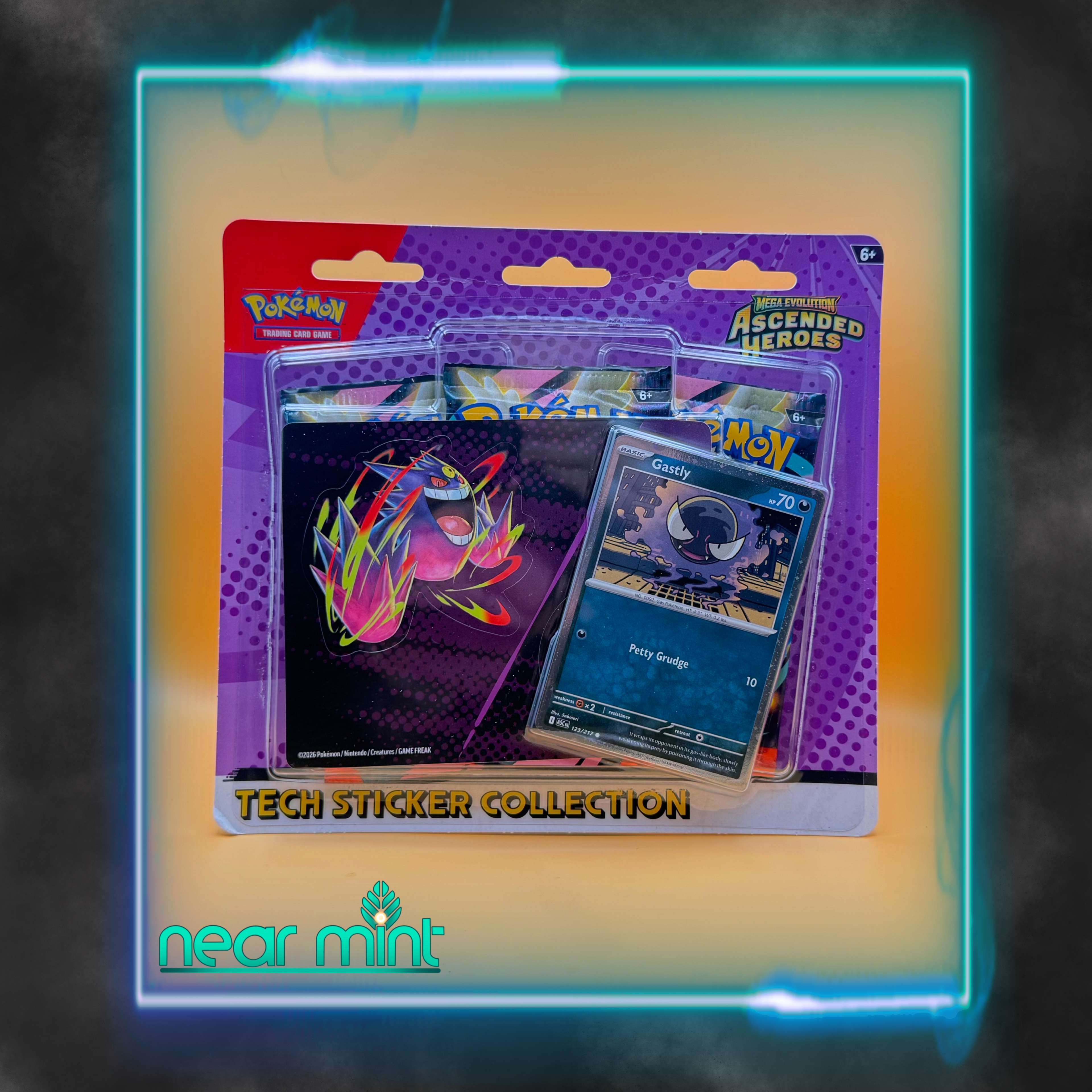 Ascended Heroes Tech Sticker Collection (Gastly)