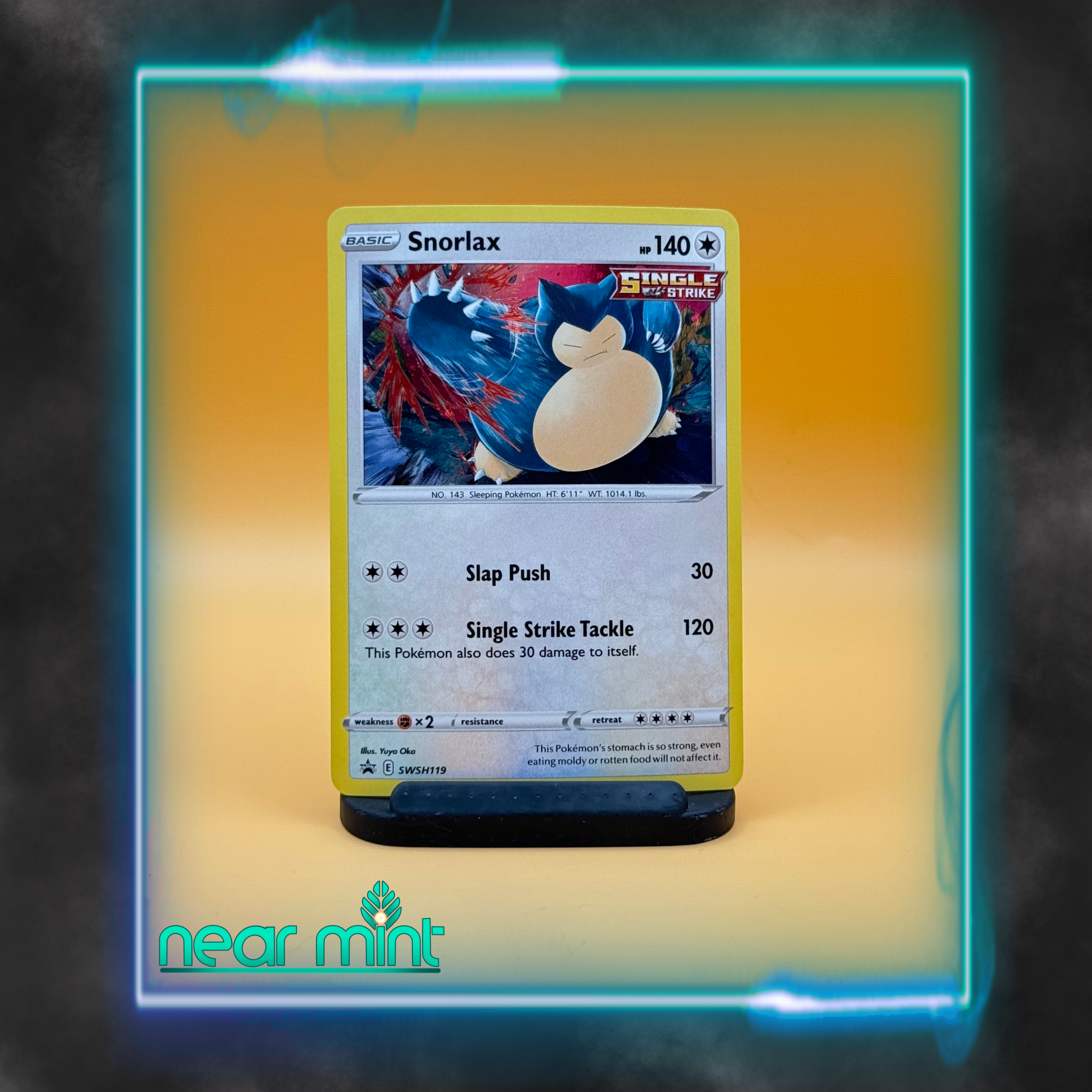 Snorlax SWSH 119 Black Star Promo