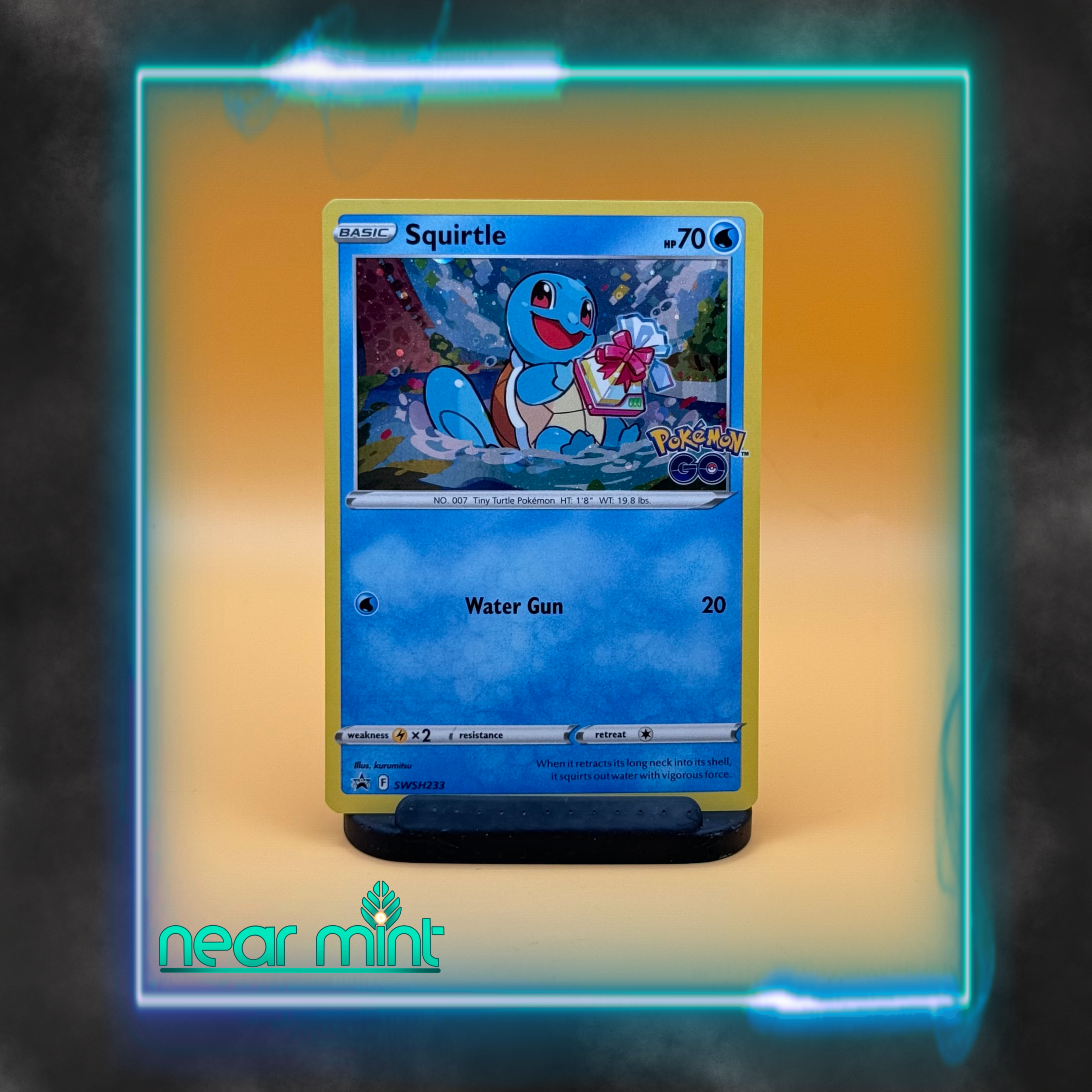 Squirtle SWSH 233 Black Star Promo
