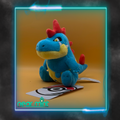 Pokémon Center Croconaw Sitting Cuties Plush