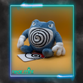 Pokémon Center Poliwrath Sitting Cuties Plush