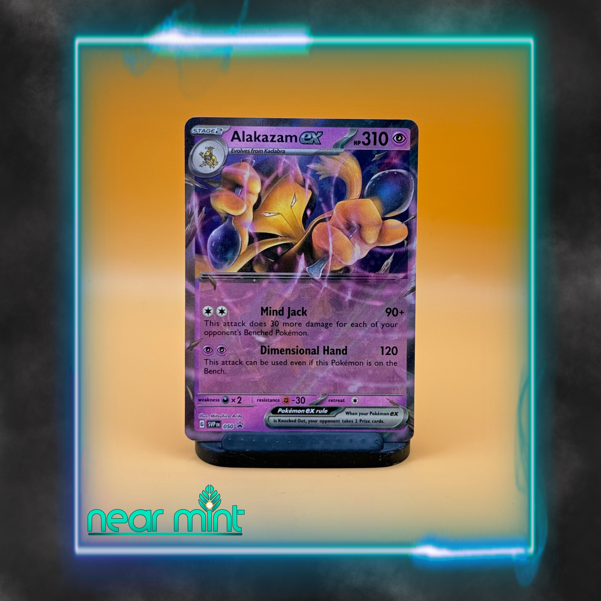Alakazam ex SVP 050 Black Star Promo – near mint