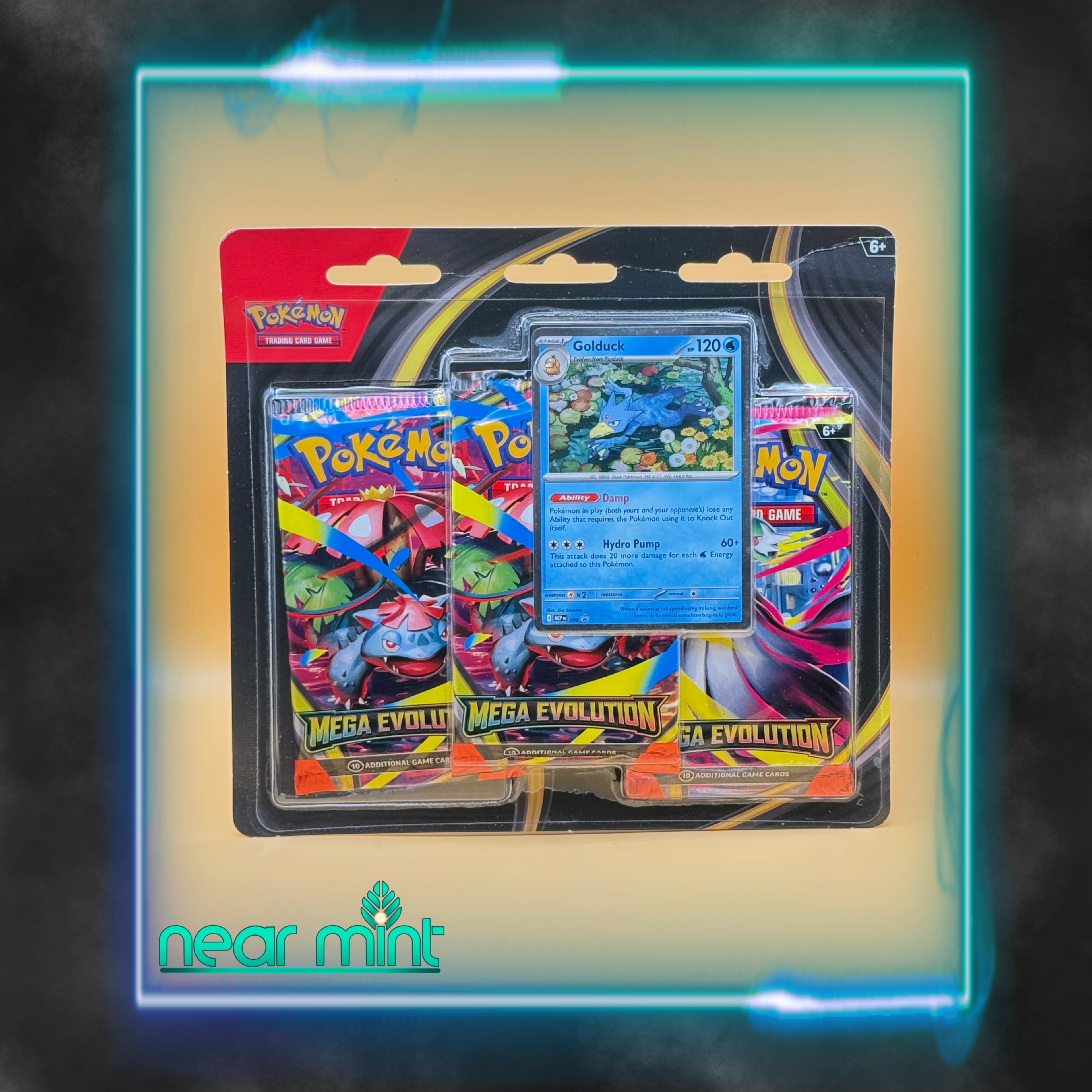 Mega Evolution 3 Pack Blister (Golduck)