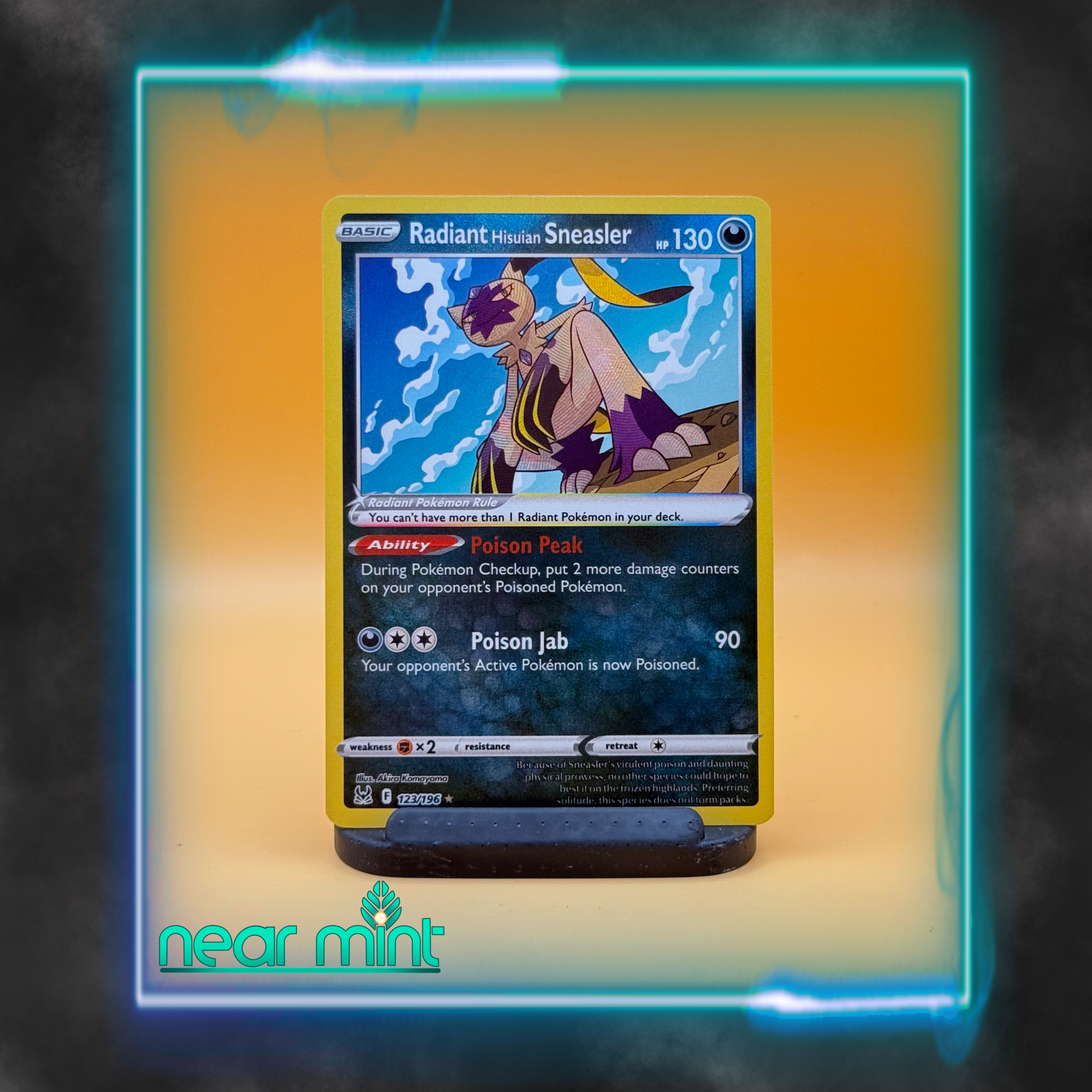 Radiant Hisuian Sneasler Lost Origin 123/196