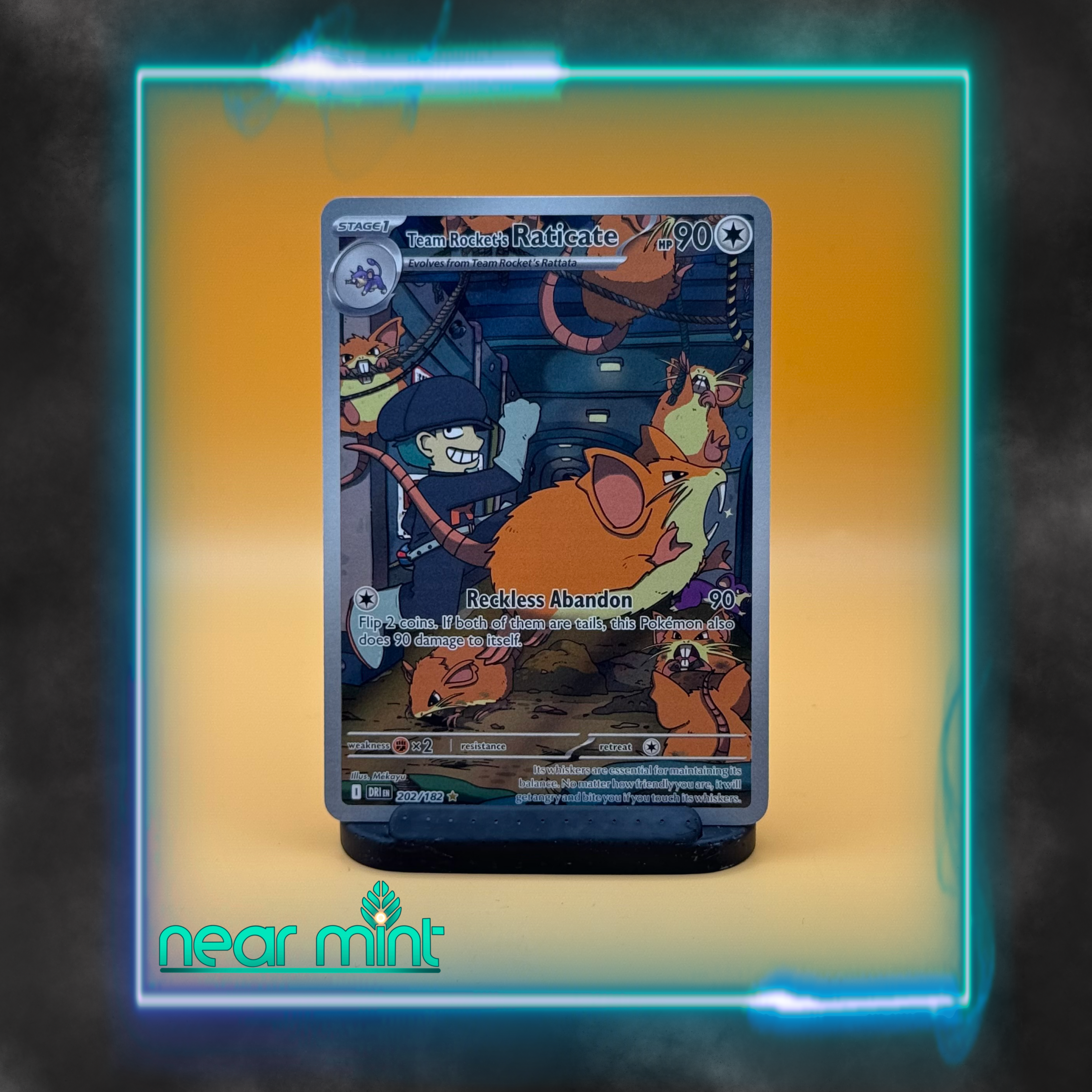 Team Rocket's Raticate DRI 202/182