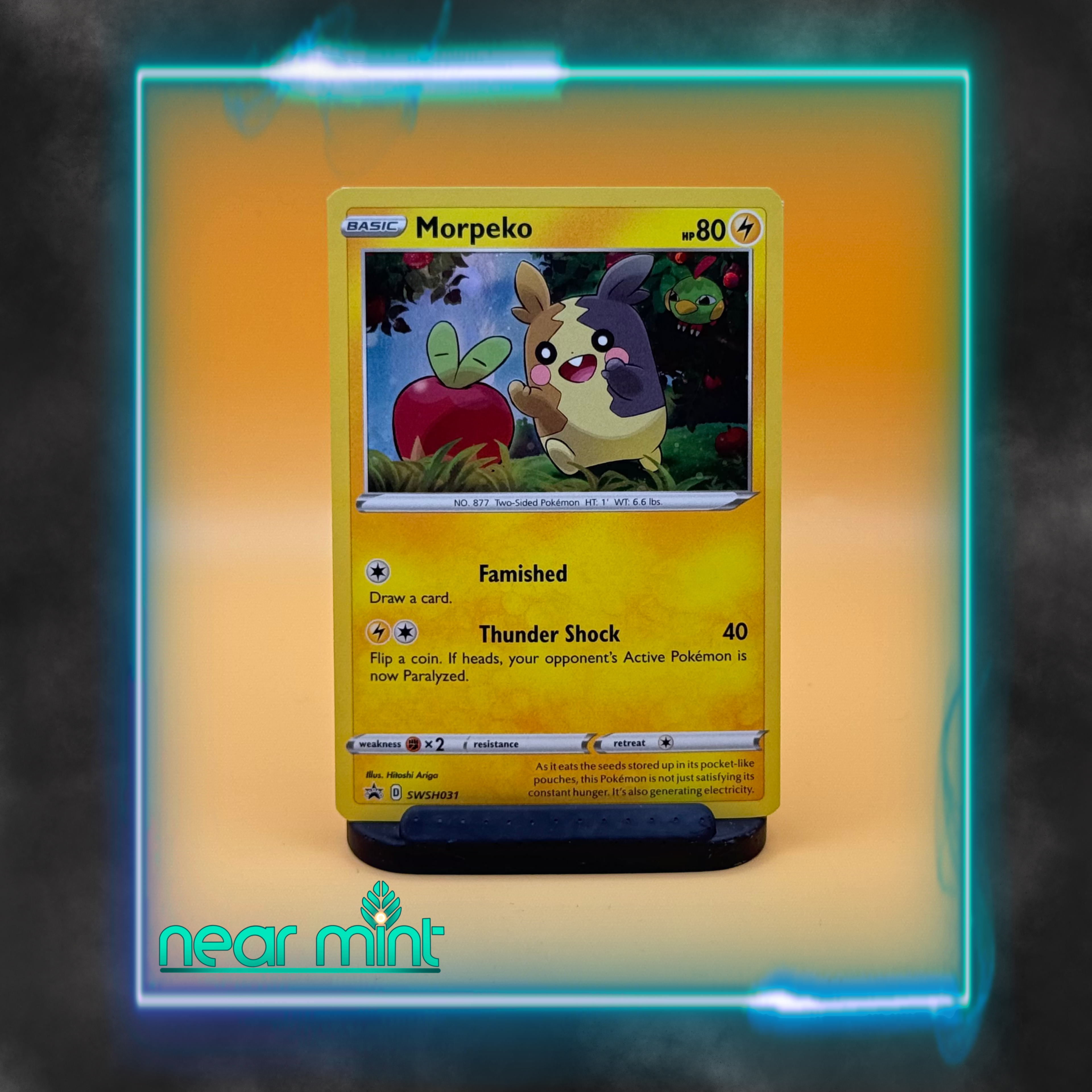 Morpeko SWSH 031 Black Star Promo