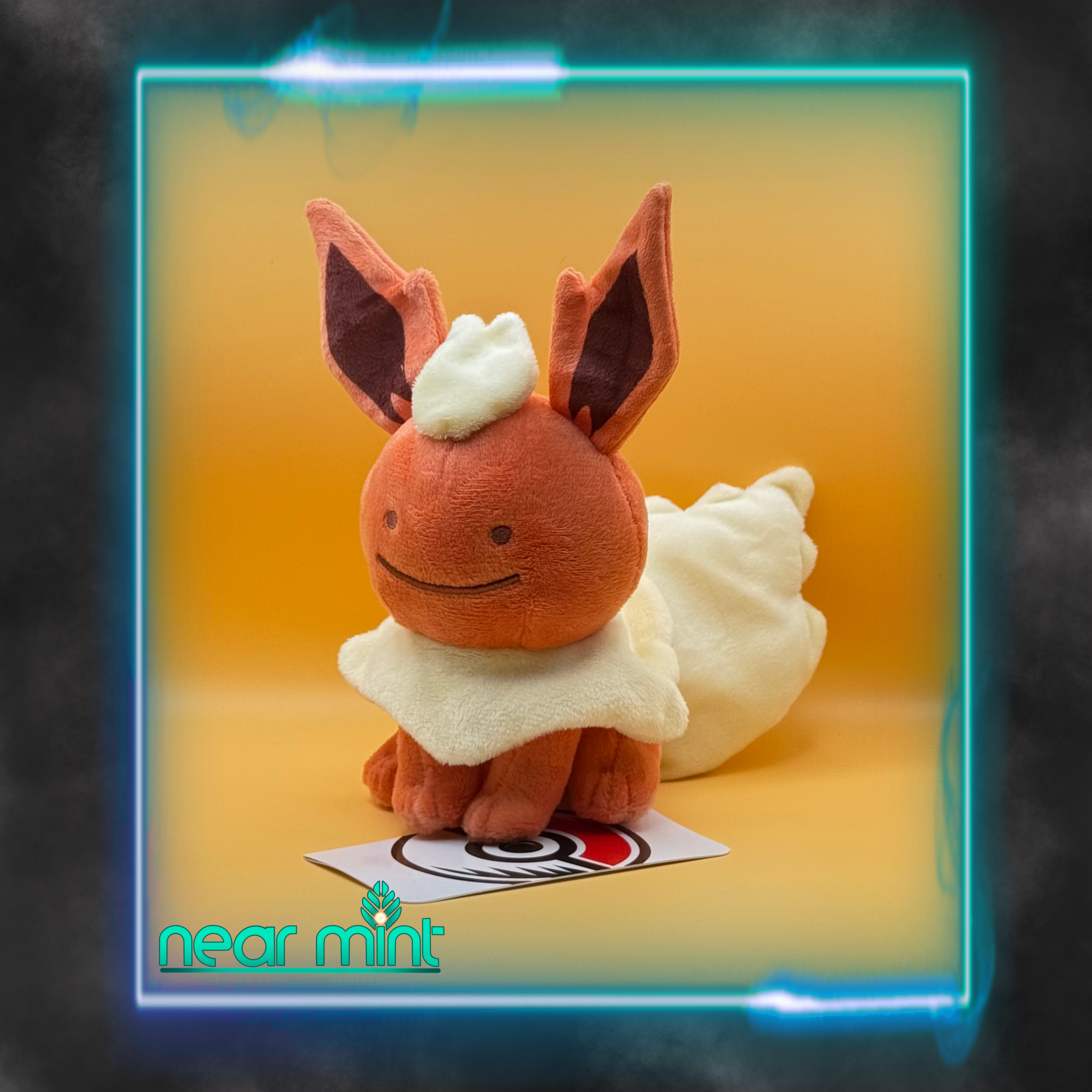 Ditto as Flareon Pokémon Center Plush