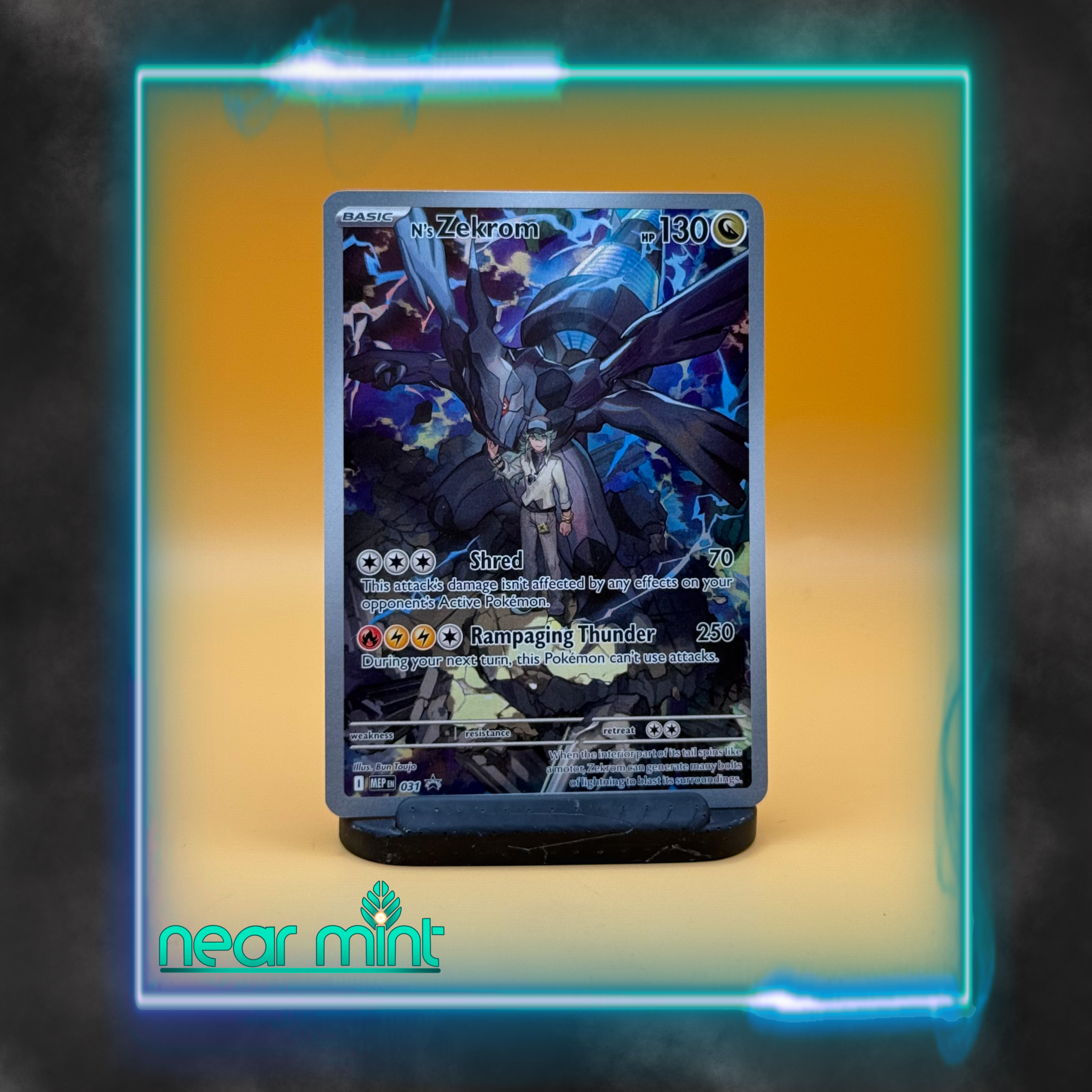 N's Zekrom MEP 031 Black Star Promo