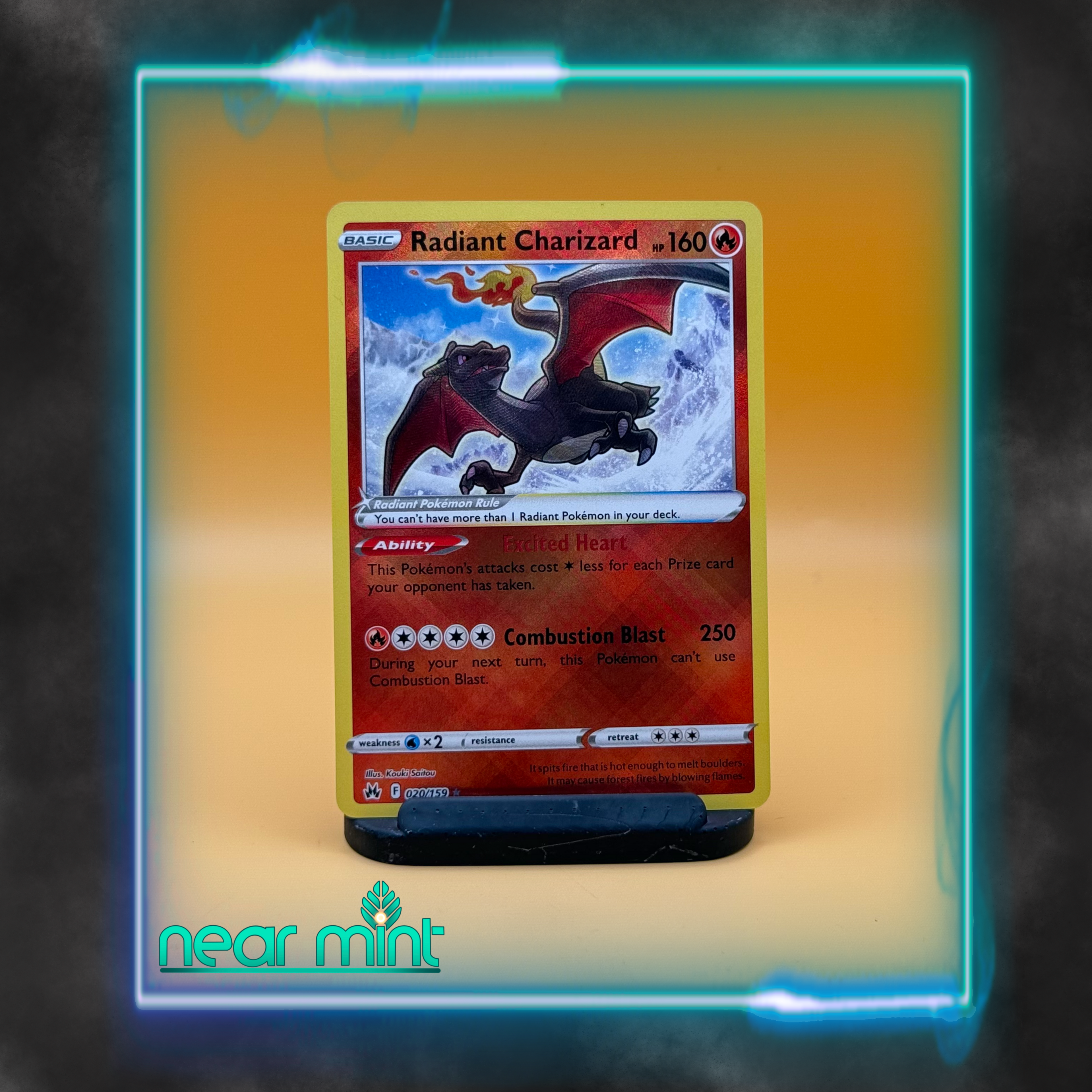 Radiant Charizard Crown Zenith 020/159