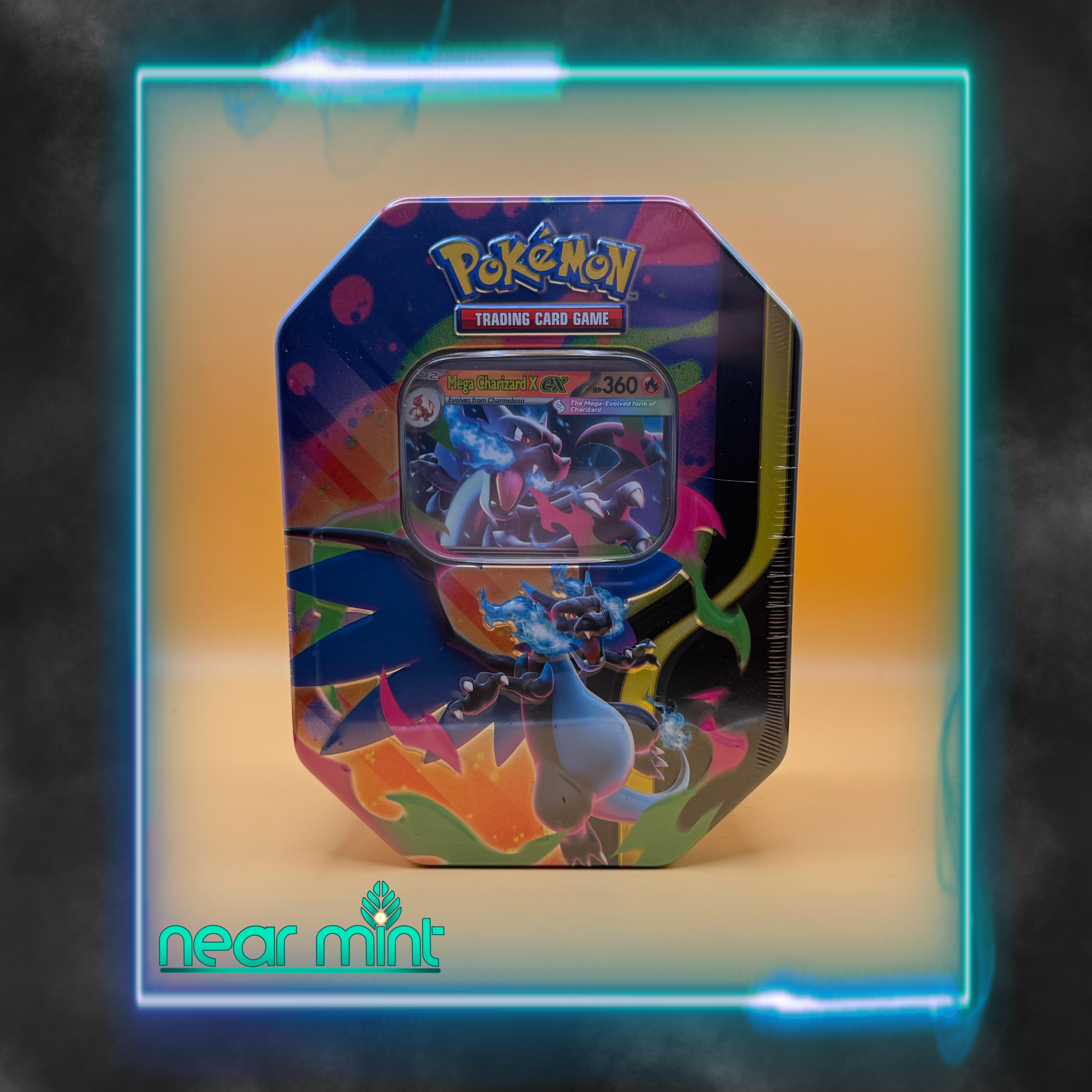 Mega Charizard X ex Tin