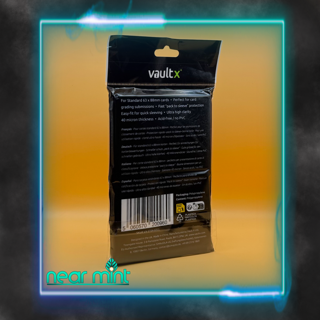 Vault X Ultra Clear Soft Sleeves 200x