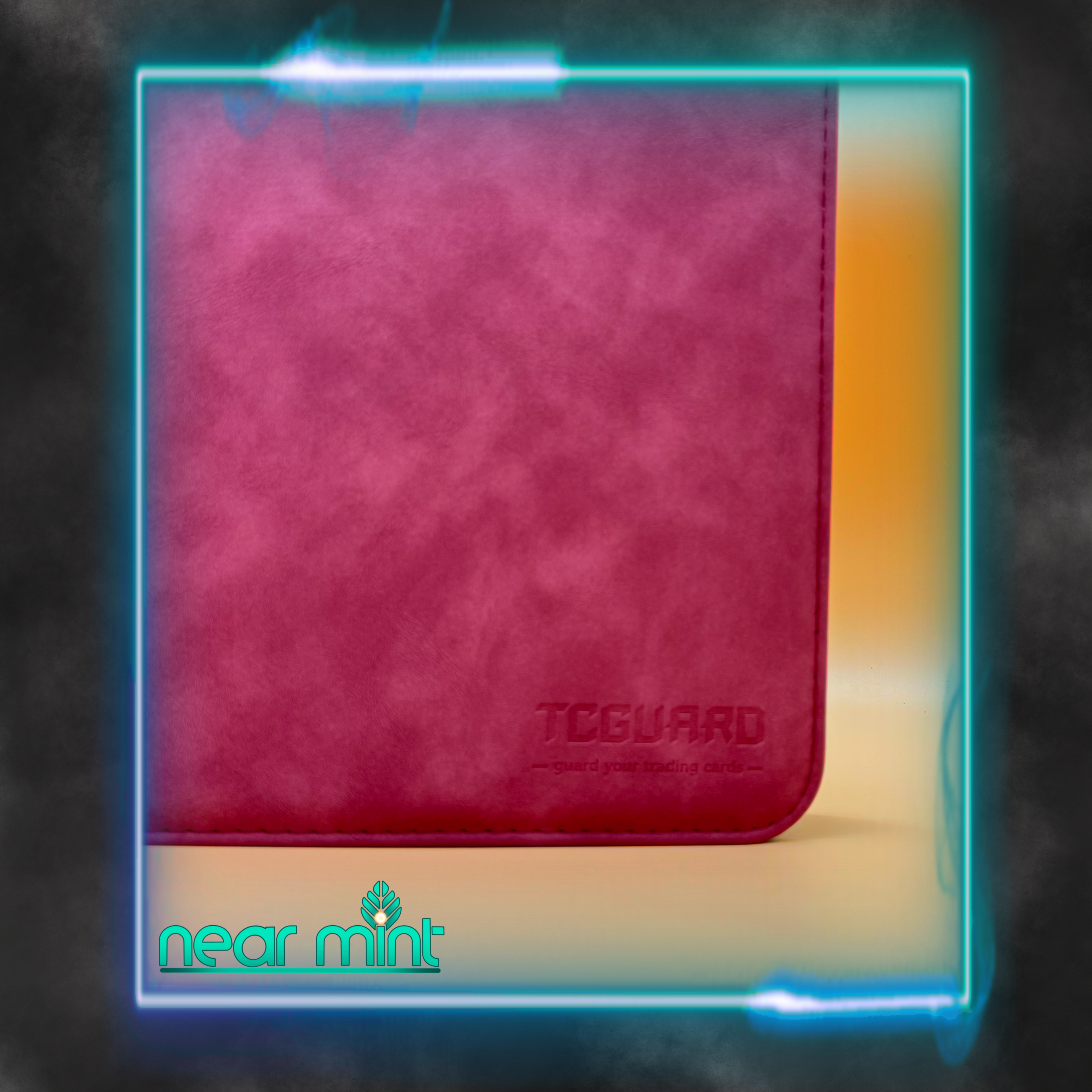TCGUARD 540 Card 9 Pocket Zip Binder (Wine)