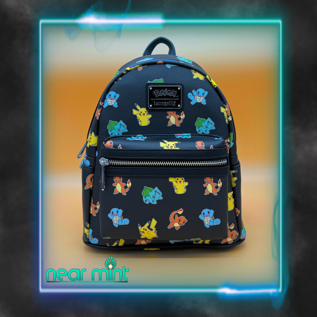 Loungefly Kanto Starters Mini Backpack