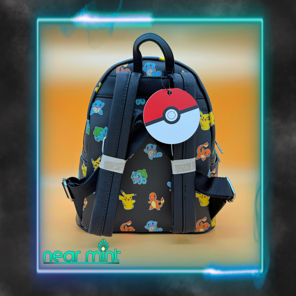 Loungefly Kanto Starters Mini Backpack