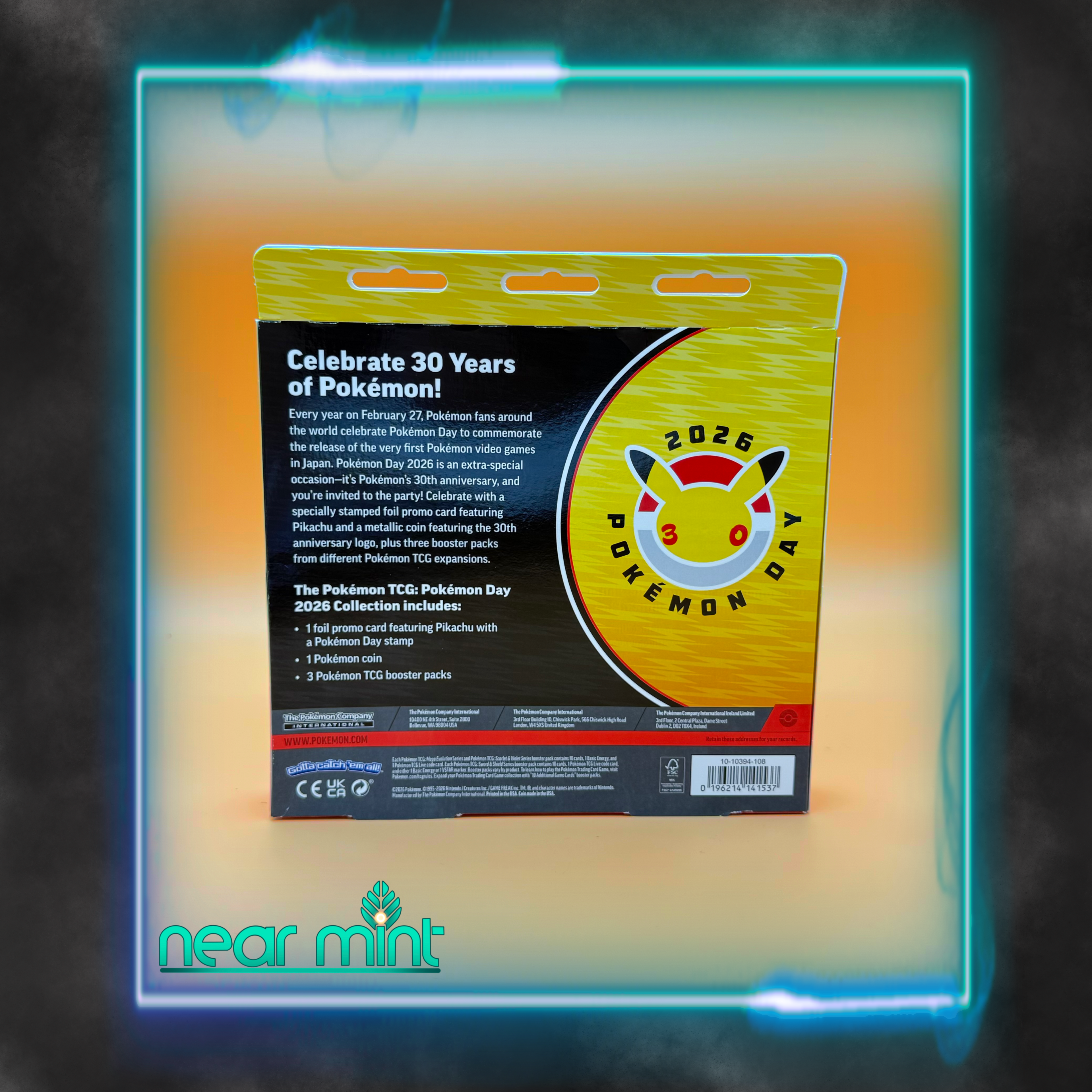 Pokémon Day 2026 Collection Box