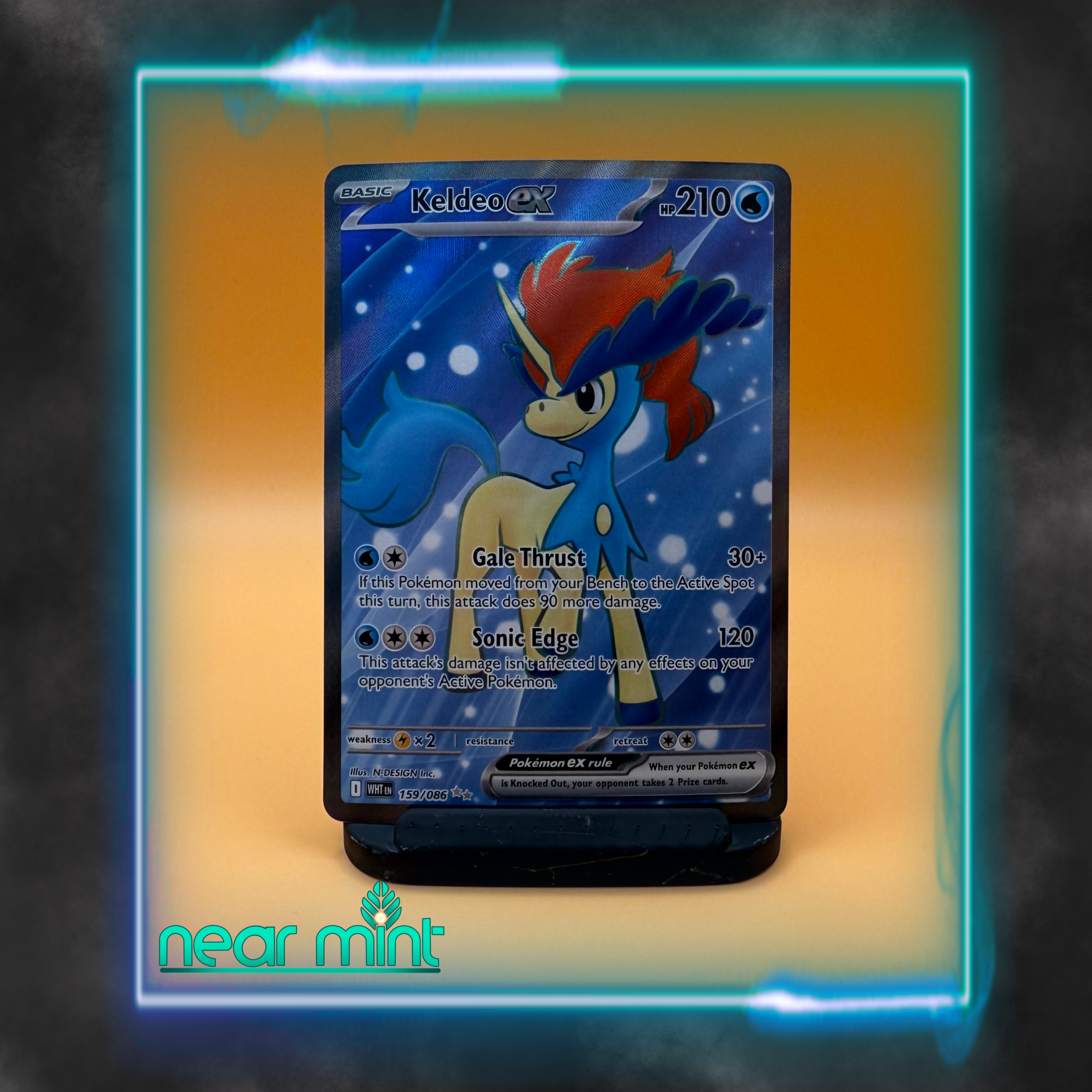 Keldeo ex WHT 159/086
