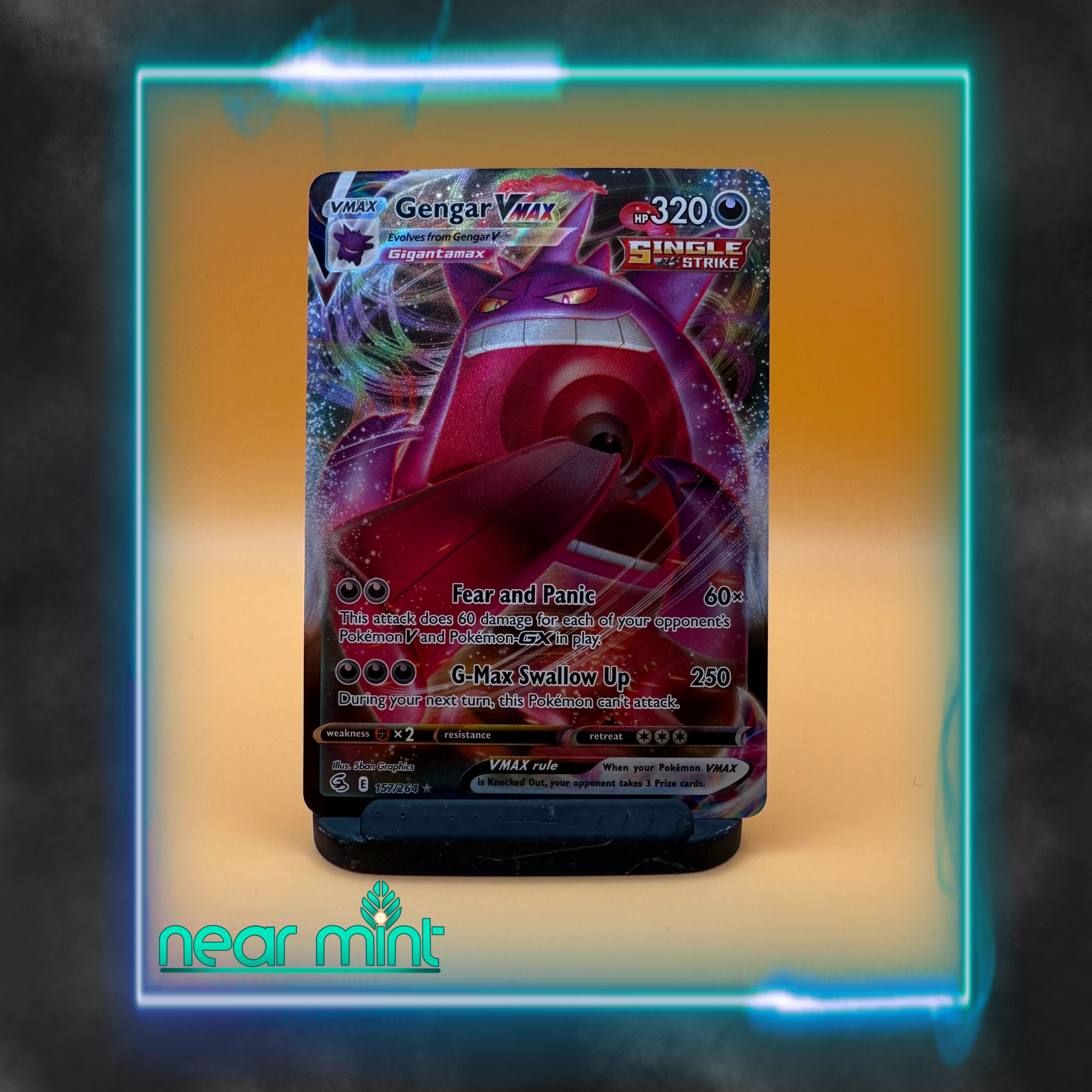 Gengar VMAX Fusion Strike 157/264