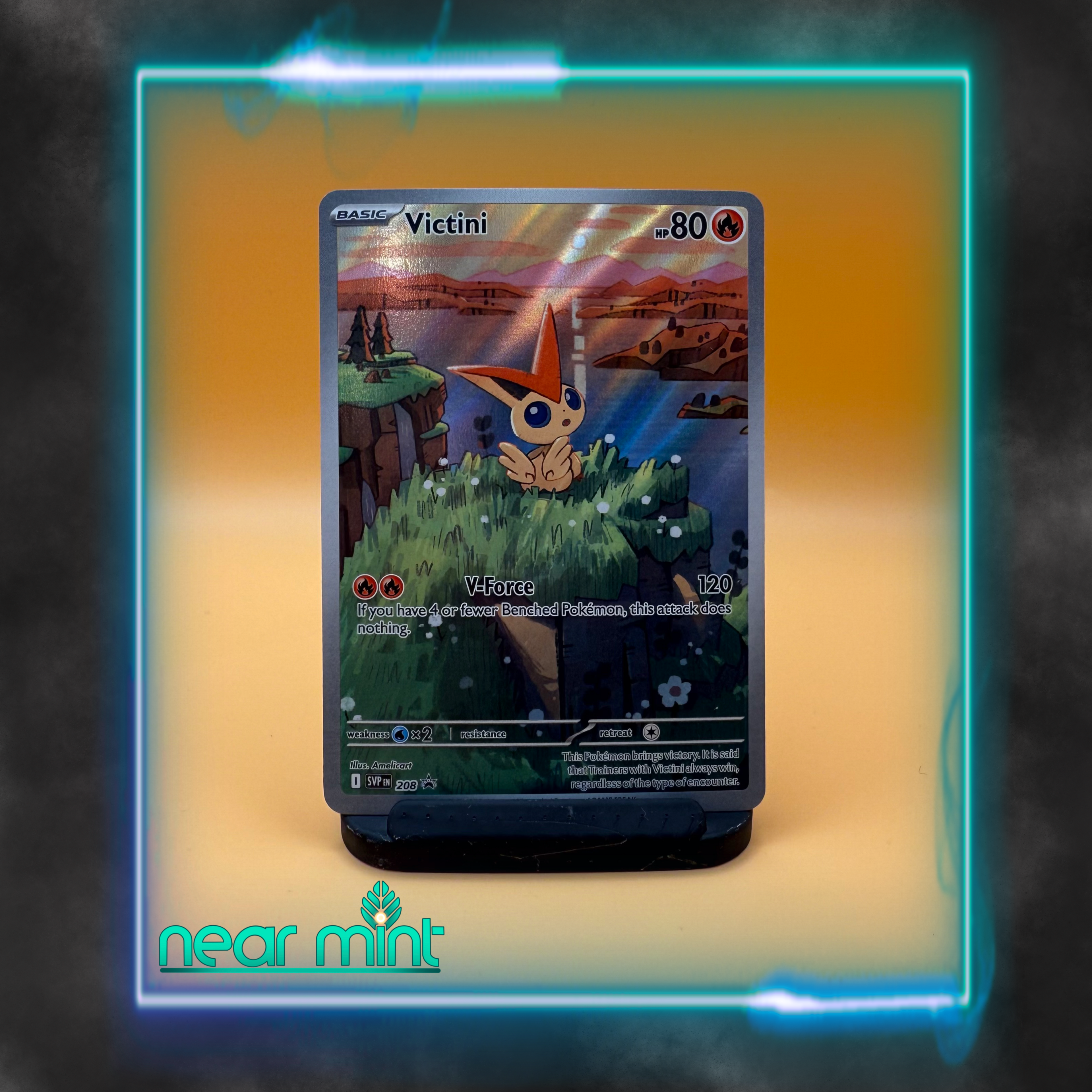Victini SVP Black Star Promo 208