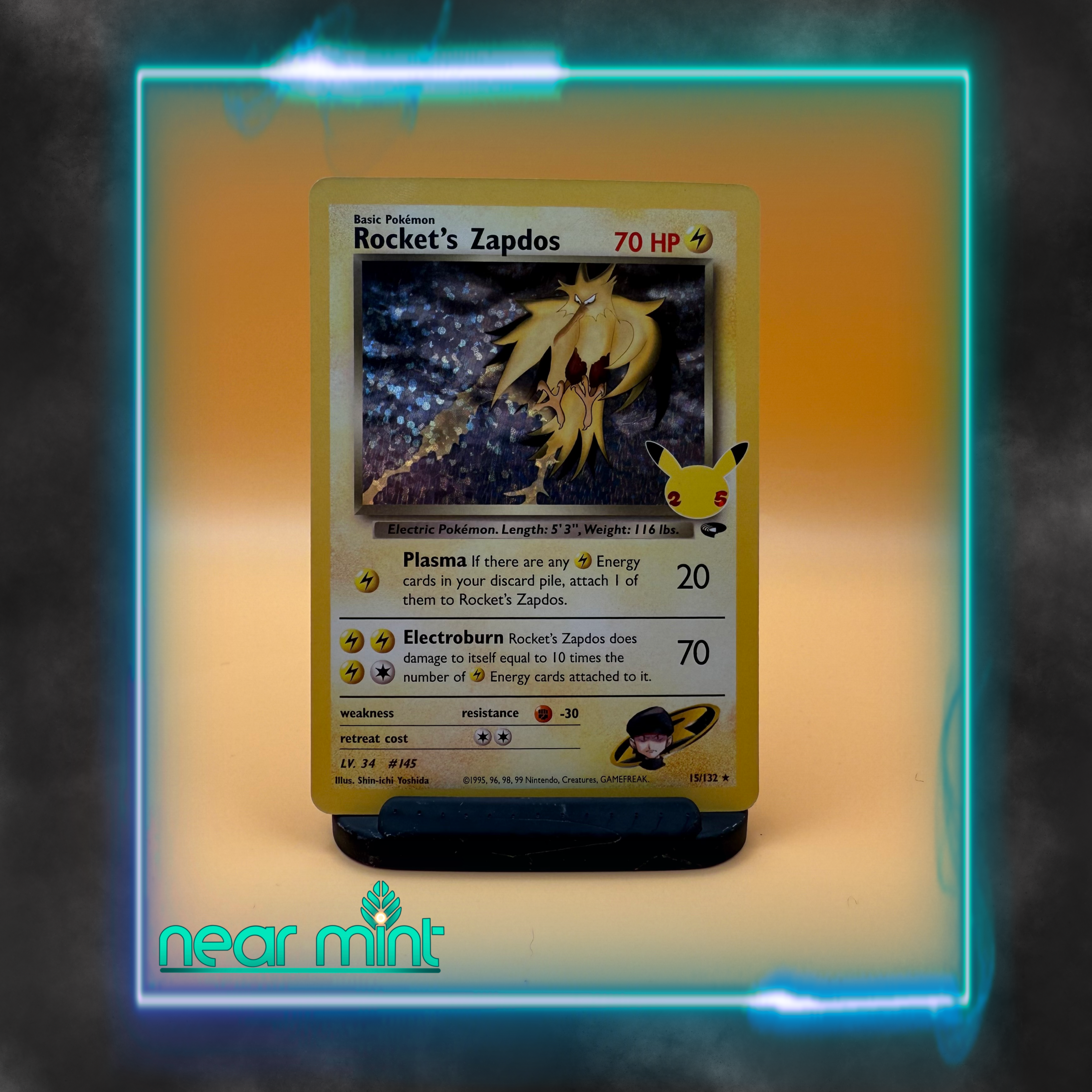Rocket's Zapdos Celebrations 15/132