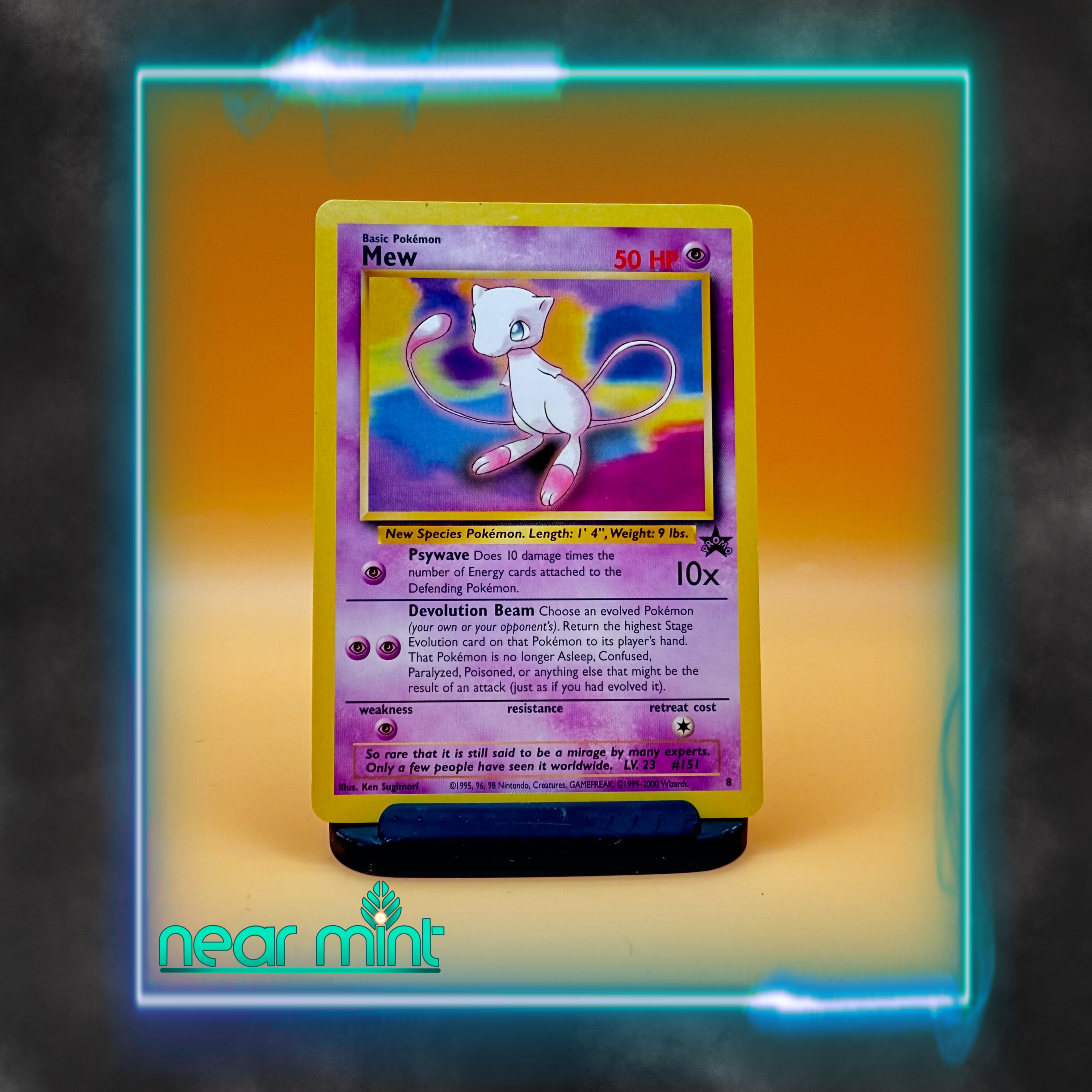 Mew WOTC Black Star Promo 8