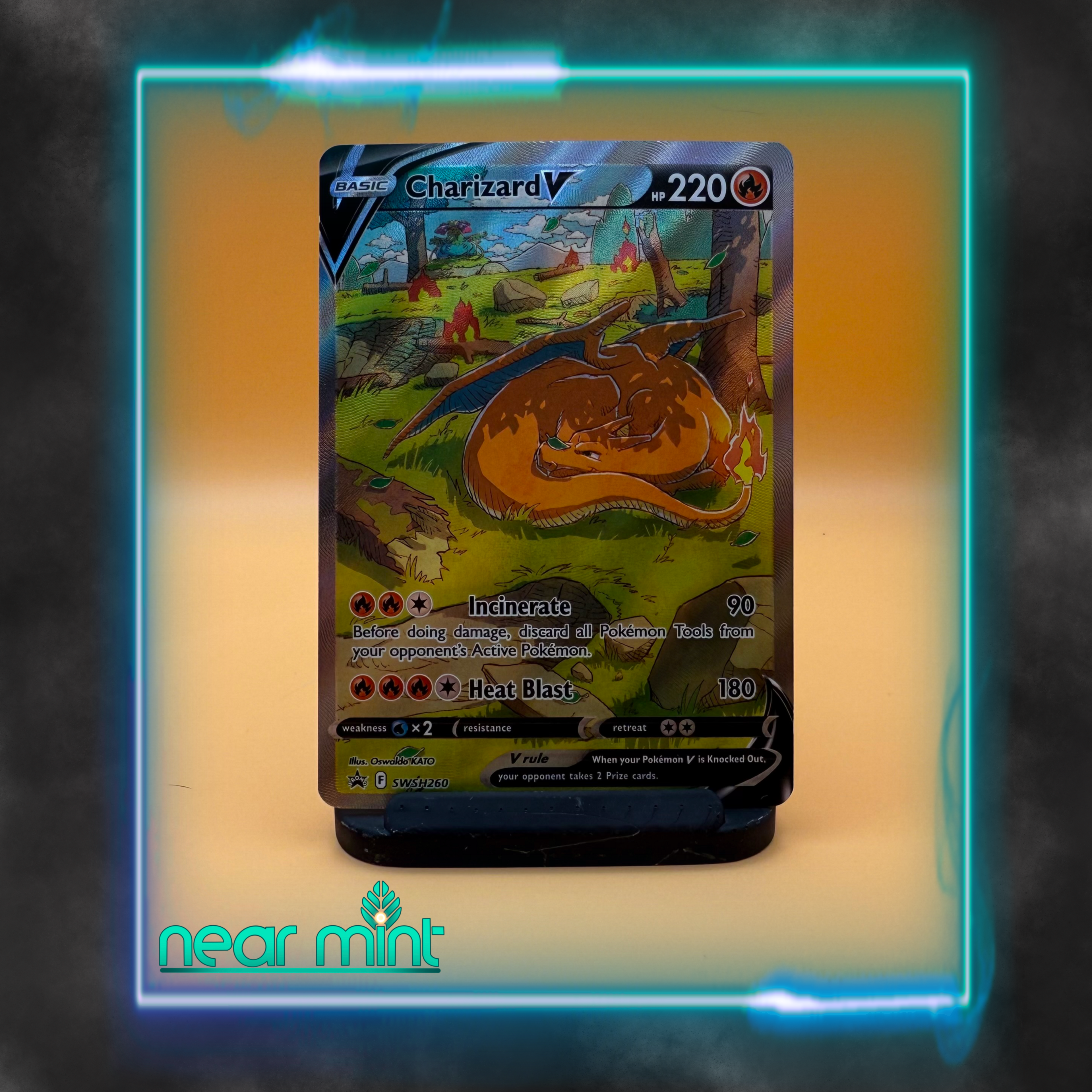 charizard V Black Star Promo SWSH260